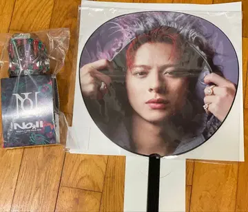 Number_i 응원봉 히라노 쇼 부채 세트