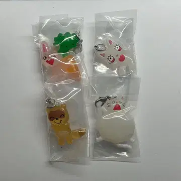 논탄 논탄 토끼 씨 너구리 씨 세트 표시 액세서리