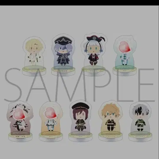 도검난무 츄아스타 미니 아크릴 스탠드 15탄