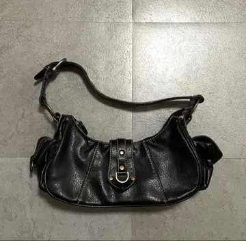 archive grunge city leather hand bag y2k