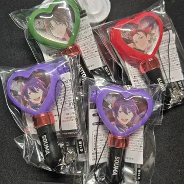 앙상블 스타즈!! 스타포니 1st 미니 응원봉 홍월