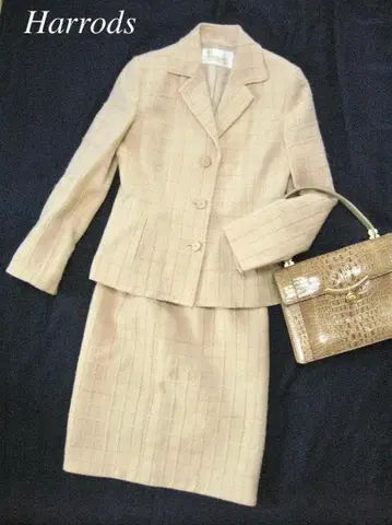 [새상품급] 해롯 트위드 세레모니 수트 자켓&스커트