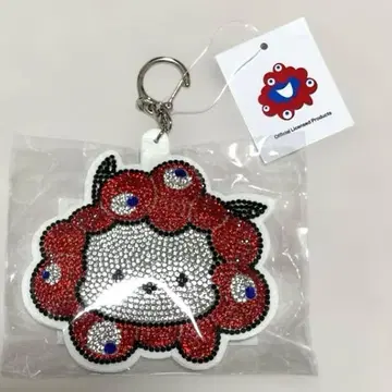 포차코 맥맥 반짝이는 가죽 키링