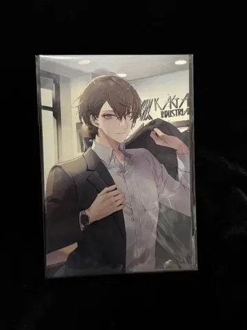 니지산지 카가미 하야토 1/8 스케일 피규어 구매 혜택 엽서