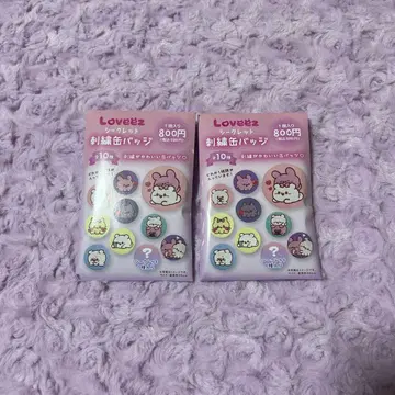 러브리즈 시크릿 자수 캔뱃지