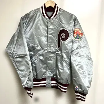 90년대 전반기 MLB 필라델피아 필리스 새틴 점퍼 L