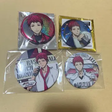 아카시 세이쥬로 쿠로바스 캔뱃지 HMV Team flag 쿠로코의 농구