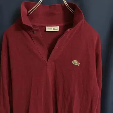 LACOSTE 긴팔 피케 셔츠 프랑스제 프레라코