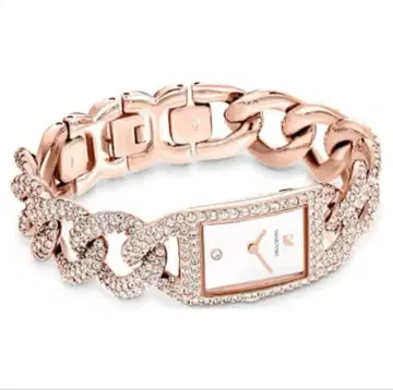 Swarovski 로즈 골드 손목시계