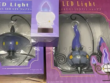 포켓몬 센터 샹데라 램프라 쁘띠돌 LED 라이트 3종 세트
