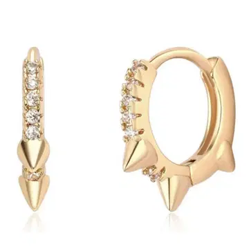 귀걸이 여성용 링 귀걸이 후프 귀걸이 금속 알레르기 방지