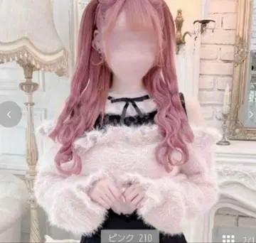 LilyMerry 이모쨩 시마무라 가슴 레이스 풀오버 핑크 M