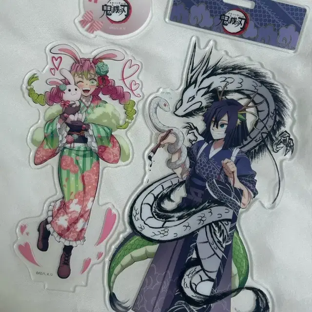 귀멸의 칼날 이구로 오바나이 용의해 칸로지 마츠리 토끼의해 아크릴 스탠드