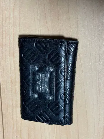 가르송 DAD 블랙 가죽 키케이스