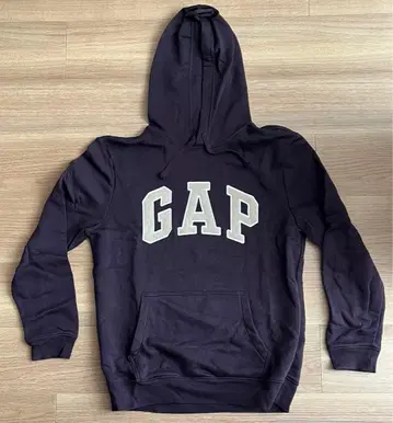 GAP 다크 브라운 후드티 남성용 M 새상품급