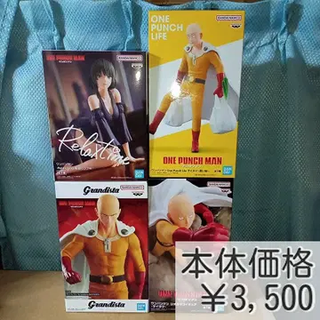 원펀맨 피규어 사이타마 지옥의 후부키 4종 세트