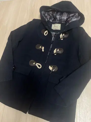 여성용 더플 코트 네이비 S