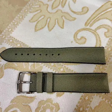 새상품급 HIRSCH ARNE 힐슈 알네 시계 벨트 그린 L