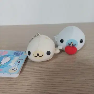 새상품 스~이수이 마스코트 마메고마 마스코트 세트 태엽