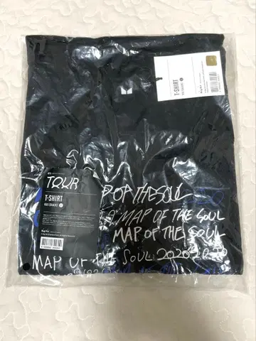 BTS MAP OF THE SOUL 티셔츠 L 사이즈 블랙