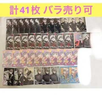 니지산지 ChroNoiR 쿠츠하 카나에 카드 41장 세트