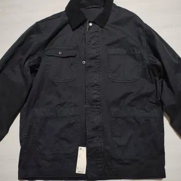 GU 커버올 자켓 블랙 M 사이즈 상품번호:353114