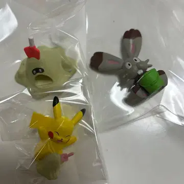 포켓몬 모두 함께 놀이 마스코트 3개