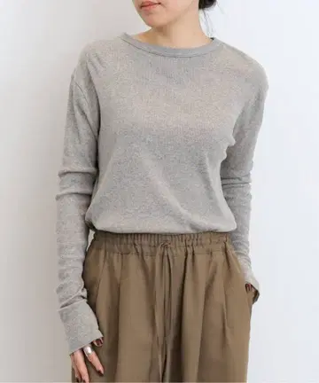 L'Appartement RIB LONGSLEEVE T-SHIRT