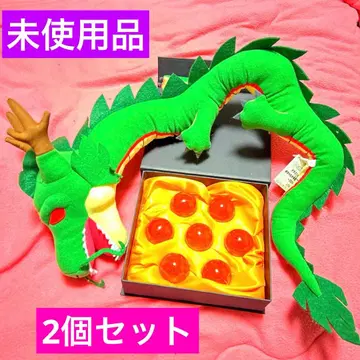 드래곤볼 수정 7개 션롱 신룡 BIG 봉제 인형 2개 세트