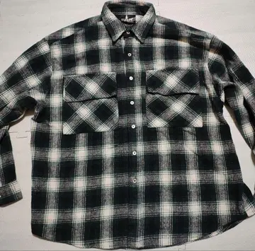 ENTSPANNEN 체크 플란넬 셔츠