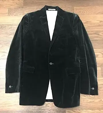 어태치먼트 ATTACHMENT 벨벳 자켓 블랙 벨로아 자켓