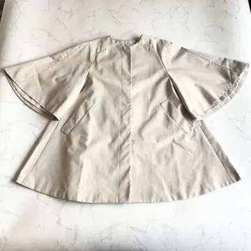 컨디션 최상 2023SS 어도어 웨더 그로그랭 자켓 텐트 실루엣