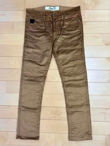 April77 코듀로이 스키니 팬츠 30 골드