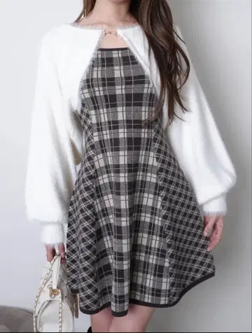 립 서비스 니트 원피스