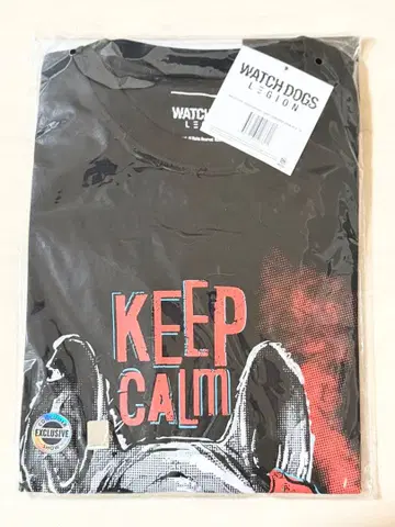 Watch Dogs Legion 티셔츠 ubi 소프트 미개봉 새상품