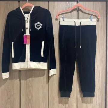 Rady 벨로아 셋업 후드티 팬츠 블랙