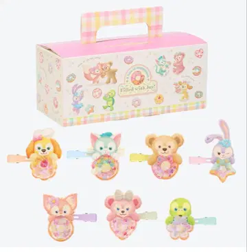 필드 위드 조이 헤어 클립 컴플리트 세트 더피 20주년