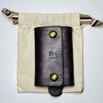 일비종떼 ILBISONTE 6연 키케이스 키케이스 다크 브라운