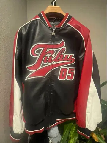 FUBU 인조 가죽 게임 자켓