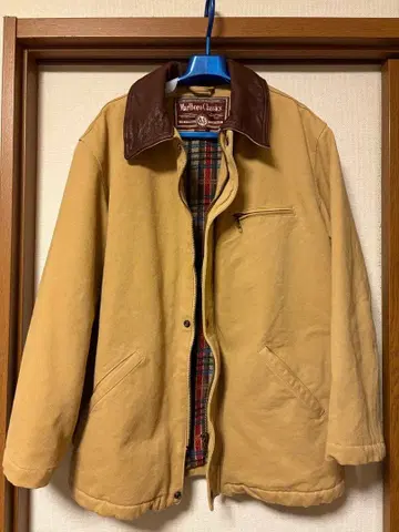 Marlboro Classics 이탈리아제 덕 원단 커버올 L 브라운