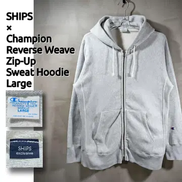 [쉽스 별주] 챔피온 리버스 위브 더블 지퍼 후드 맨투맨