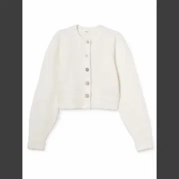 FRAY I.D(프레이 아이디) 알파카 샤기 비쥬 가디건