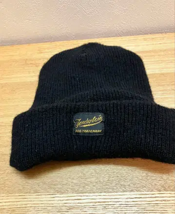 Tenderloin 블랙 니트 모자 비니 T-JEEP