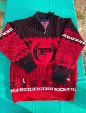 FHAT FARM 니트 하프 지퍼