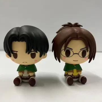 진격의 거인 제일복권 벽 너머의 세계 리바이 한지 쵸코놋코 피규어