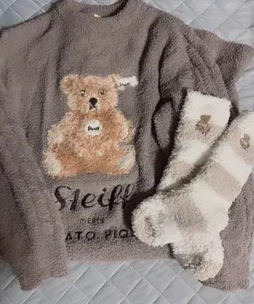 새상품급 Steiff Gelato Pique 룸웨어 롱 원피스