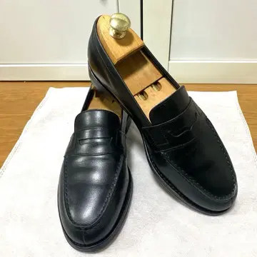 잘란 스리와야 코인 로퍼 가죽 신발 남성용