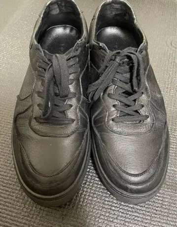 올 가죽 코트 스니커즈 [ ULYSE CA ] : 차콜/41