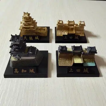 일본의 명성 미니어처 피규어 세트 4개