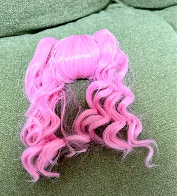 PARABOX 가발 5인치 머리 둘레 12.5cm 몽환룩 2테일